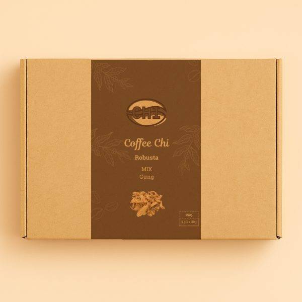 Cà phê Robusta Gừng – Mạnh mẽ, ấm nồng và đầy cảm hứng